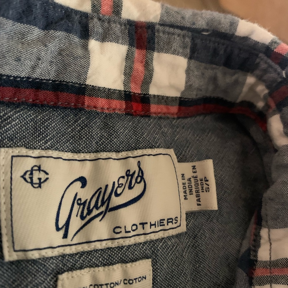 Greyers button down